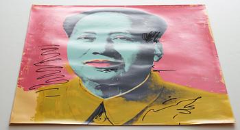 Andy Warhol, "Mao".