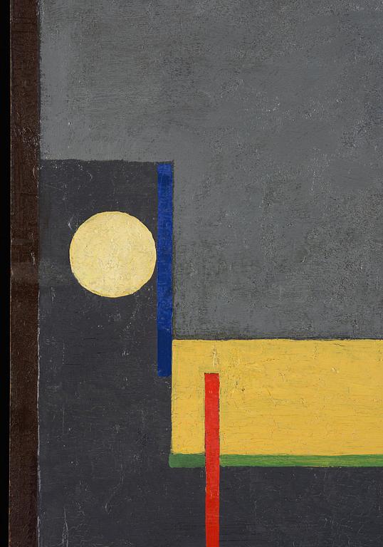 Gösta Adrian-Nilsson, "Vit cirkel Horisontell".