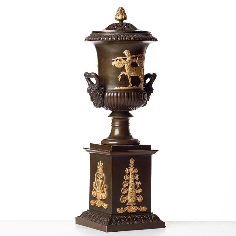 A Empire around 1800 perfume burner.