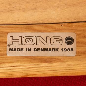 A pair of 1970s Høng Stolefabrik oak armchairs.
