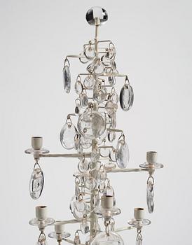 Erik Höglund, a floor candelabrum, Boda Smide, Sweden 1960-70s.