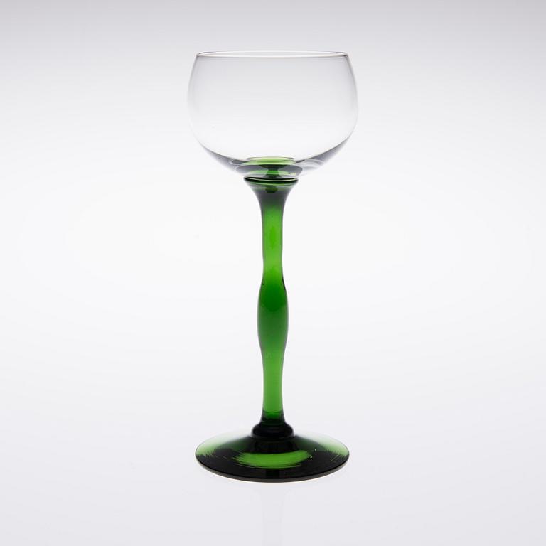 GLAS PÅ FOT, 12 st, 1900-talets sista kvartal.
