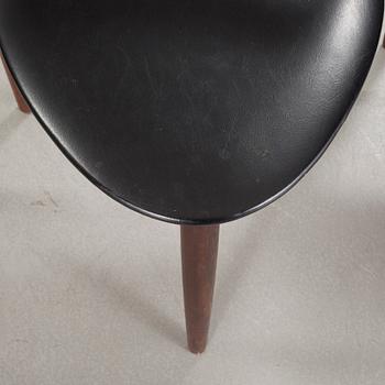 HANS OLSEN, bord med 5 stolar, Frem Røjle, modell formgiven ca 1952.