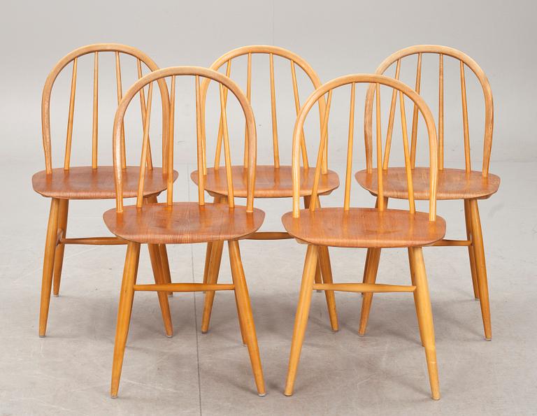 STOLAR, 5 st, Edsbyverken och BORD, 1900-talets andra hälft.