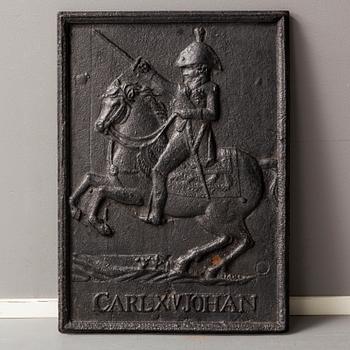 A 19th century cast iron relief.