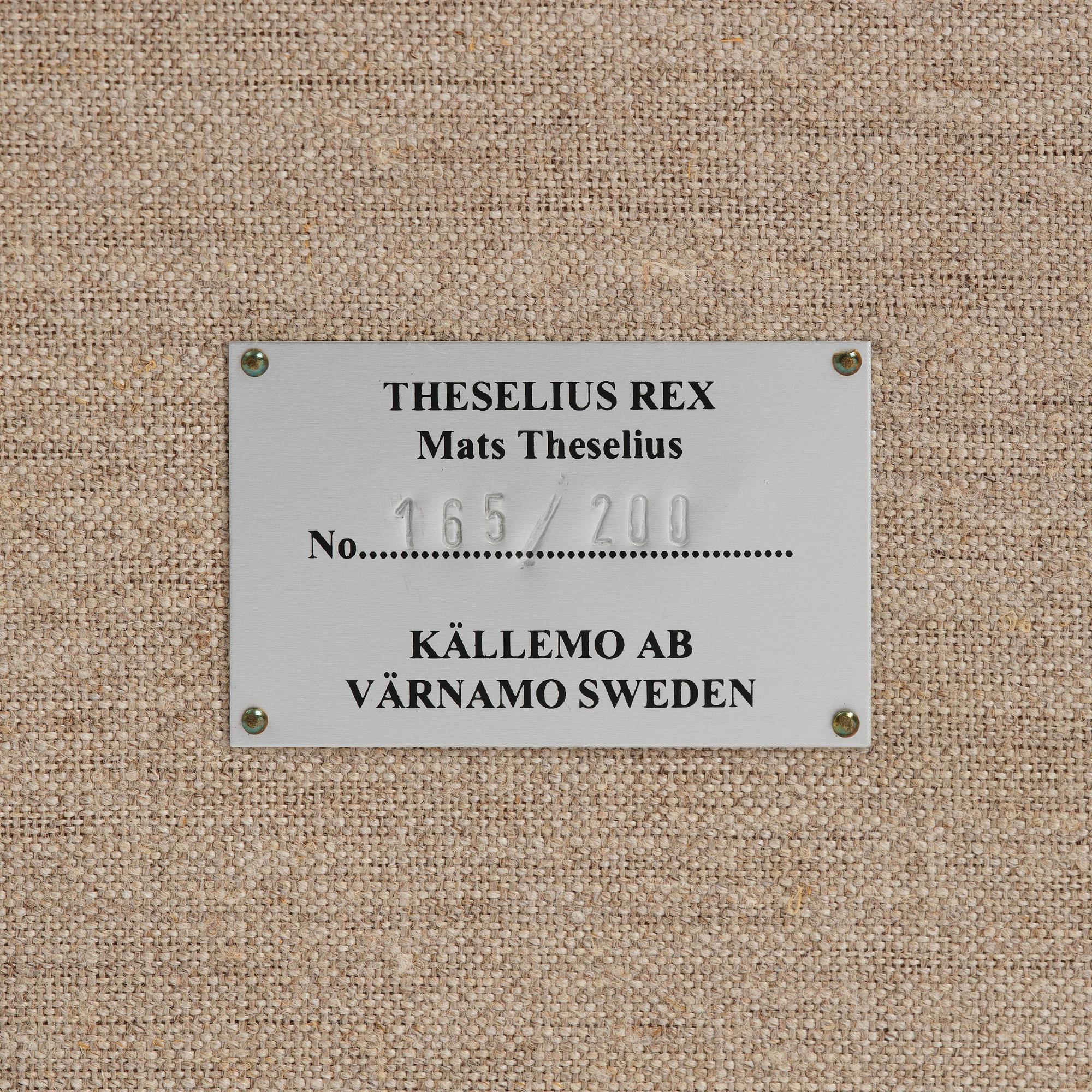 Mats Theselius, a "Rex" easy chair, ed. 165/200, Källemo, Värnamo, post 1995.