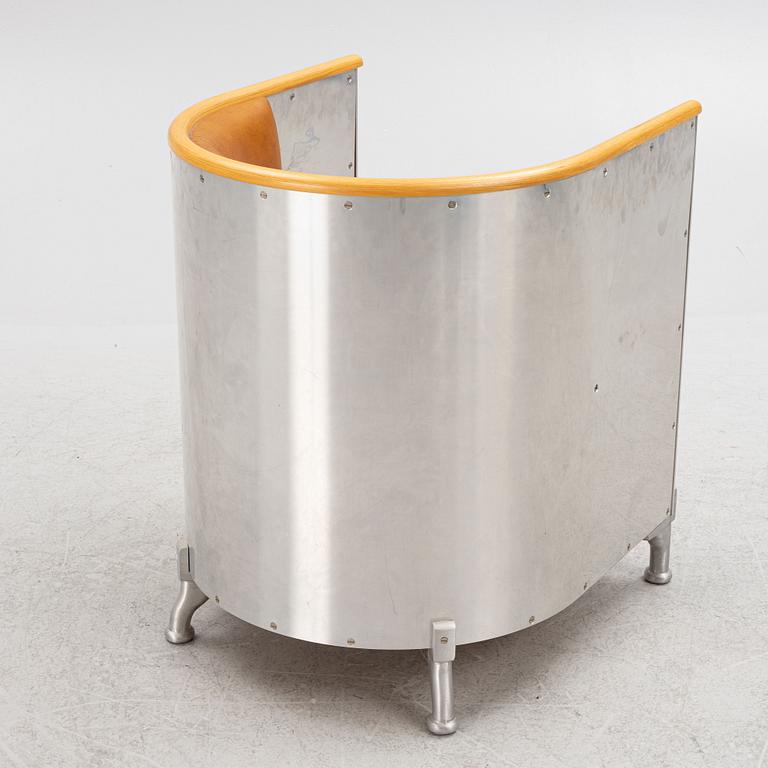 Mats Theselius, "Aluminium Chair", Källemo, designed in 1990.