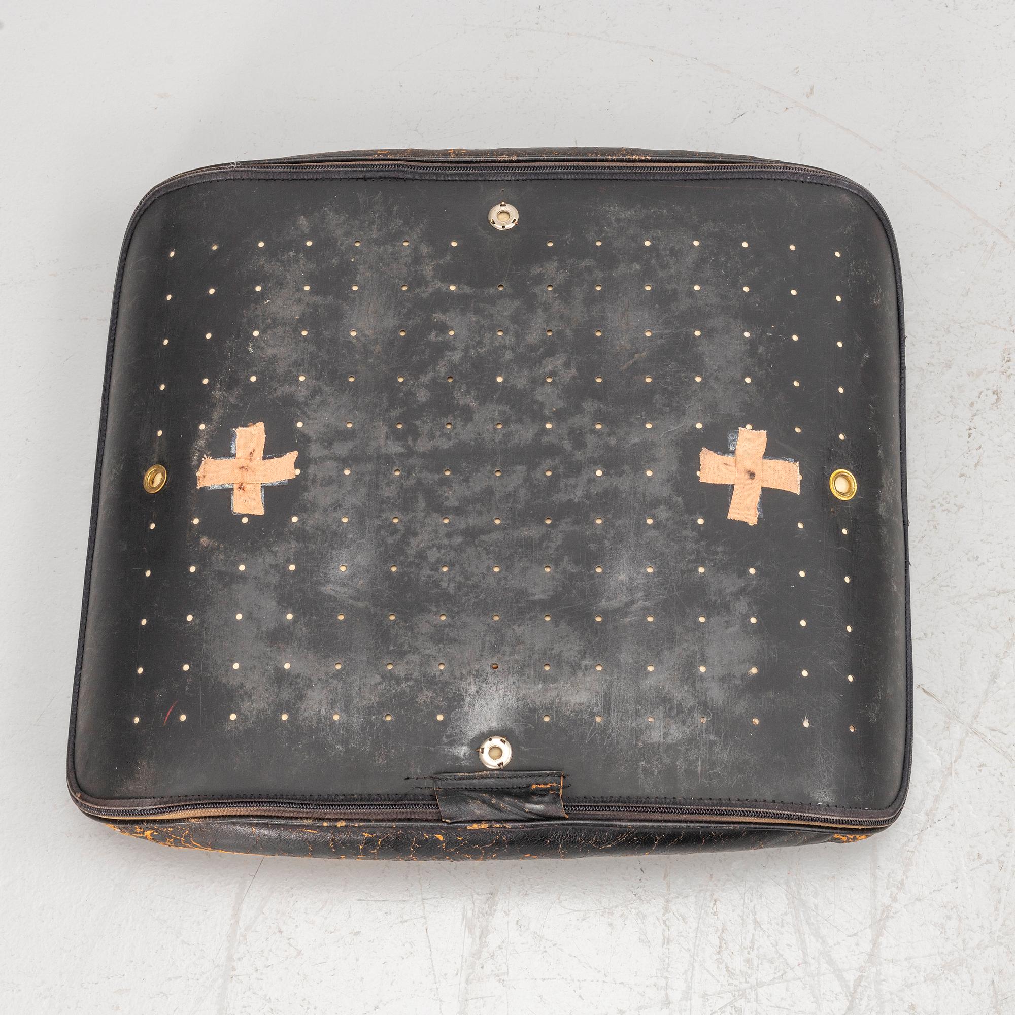 Charles & Ray Eames, armchair and footstool, "Lounge chair" for Herman Miller 1960s.