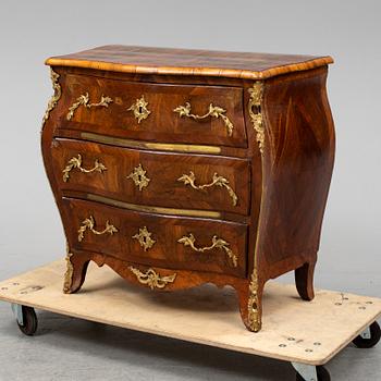 A Rococo chest of drawers, second half of the 18th century.