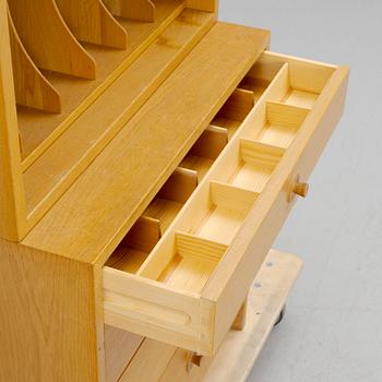 Børge Mogensen, Shelving System with Cabinets and Drawers, Karl Andersson & Söner, second half of the 20th century.