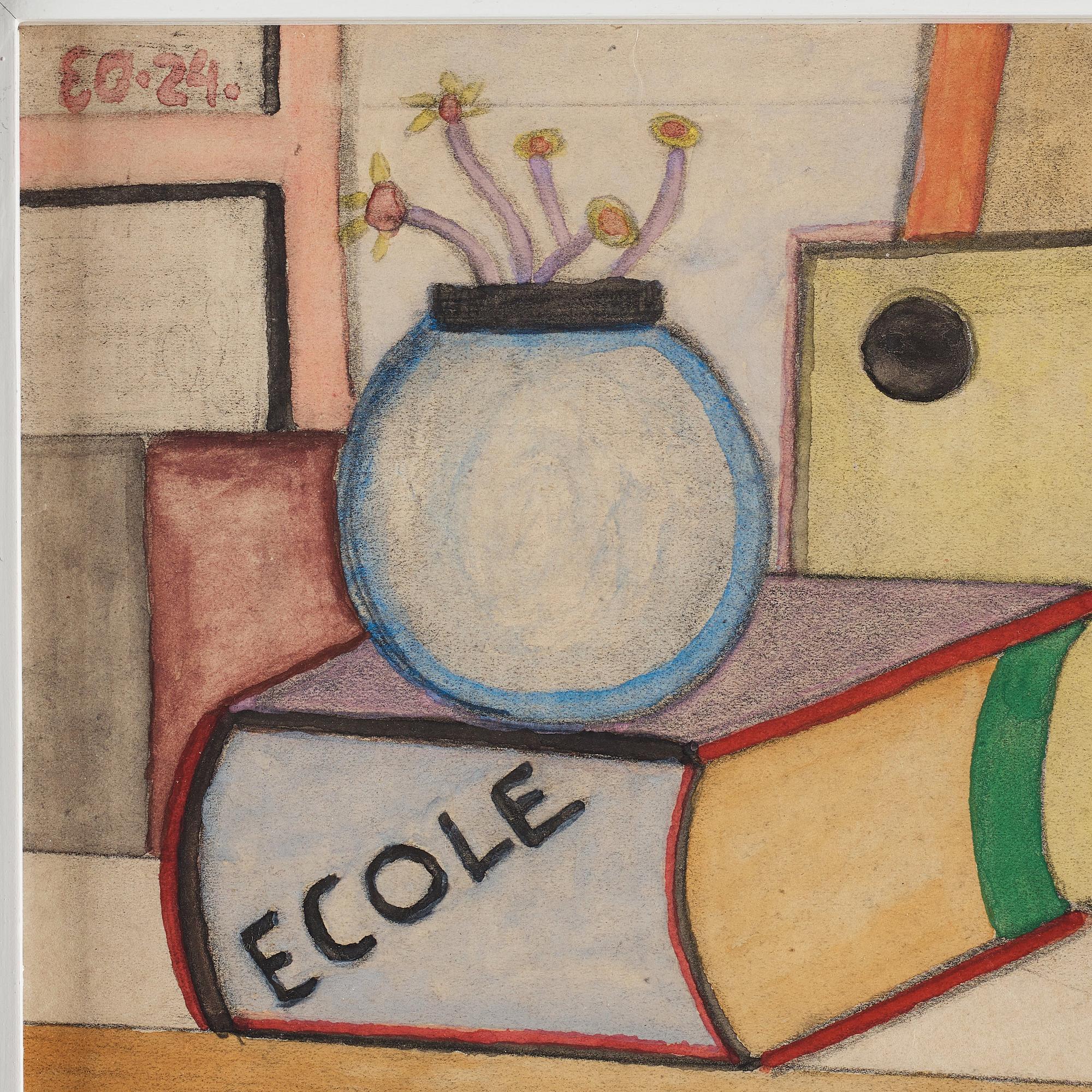 Erik Olson, A study for Ecole.