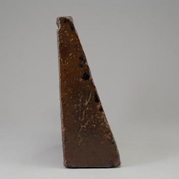 A signed and dated stoneware sculpture by Börje Skohg from Gustavsberg studio 1989.