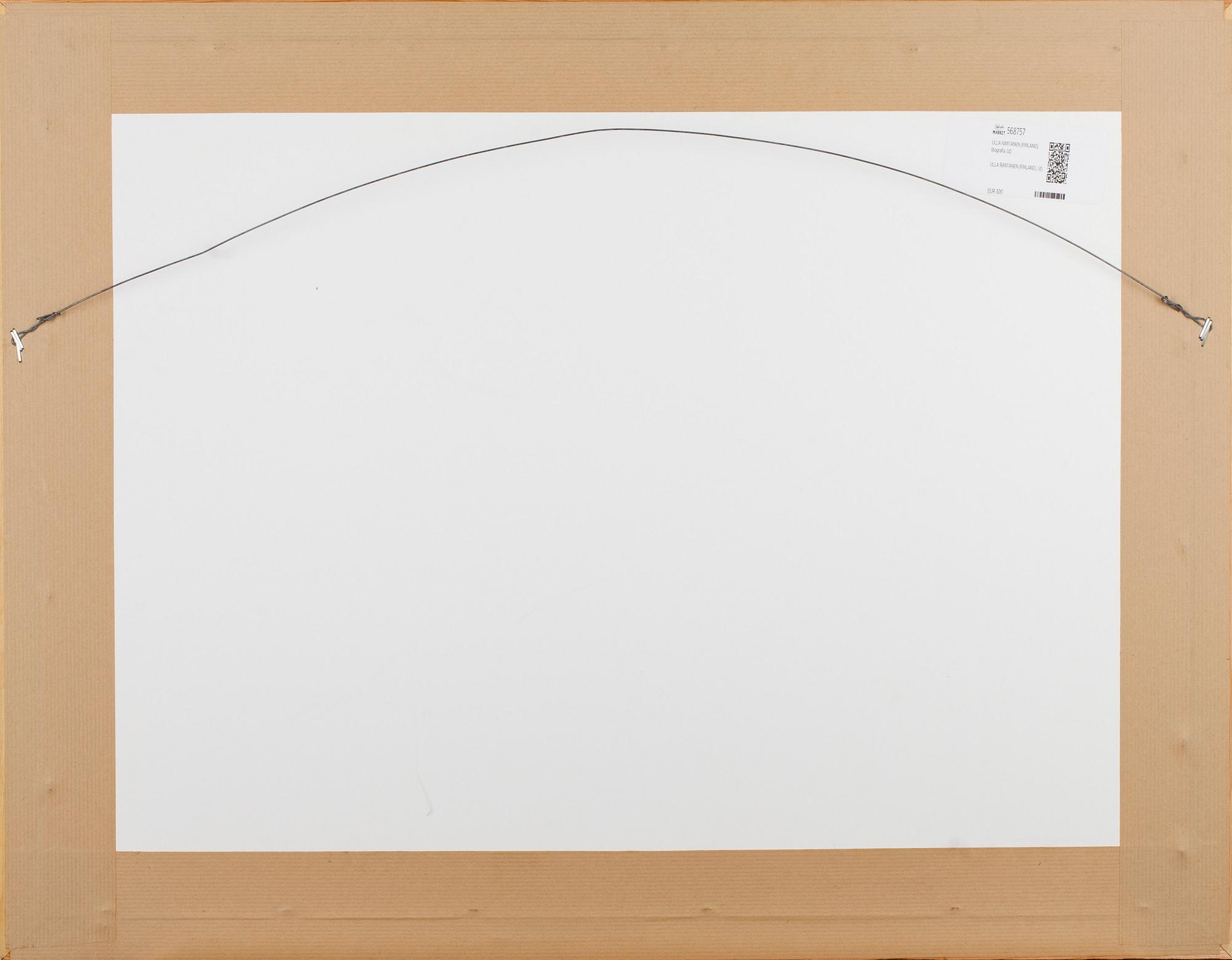 ULLA RANTANEN, färglitografi, signerad och daterad 92, numrerad 191/500.