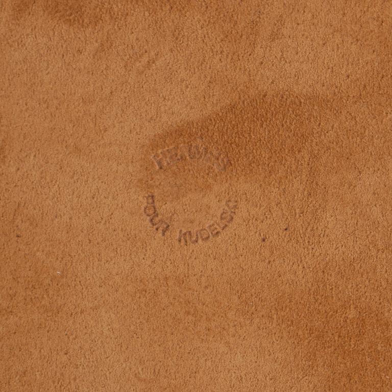 HERMÈS, a unglazed porcelain tray.