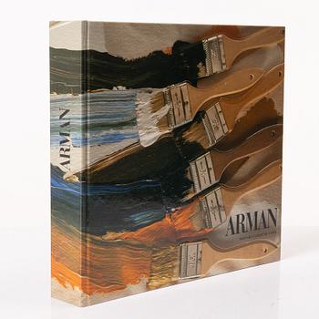 Arman (Armand Pierre Fernandez), FERNANDEZ ARMAN, a book and two signed and numbered lithographs 62/100.