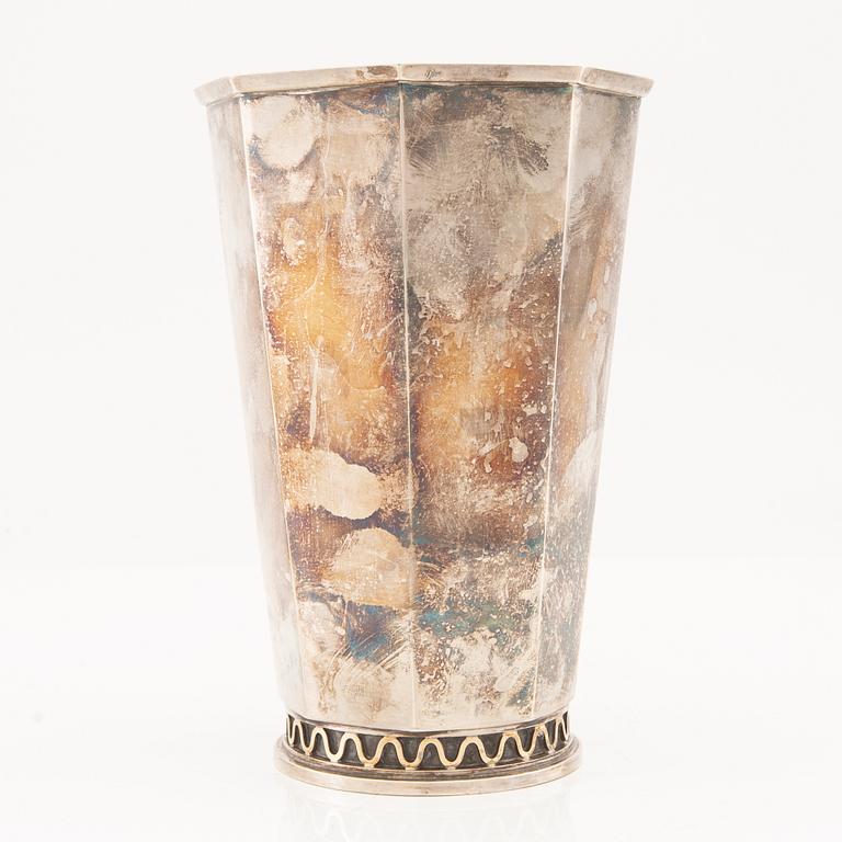 Ateljé Stigbert, vas sterling silver Stockholm 1950.