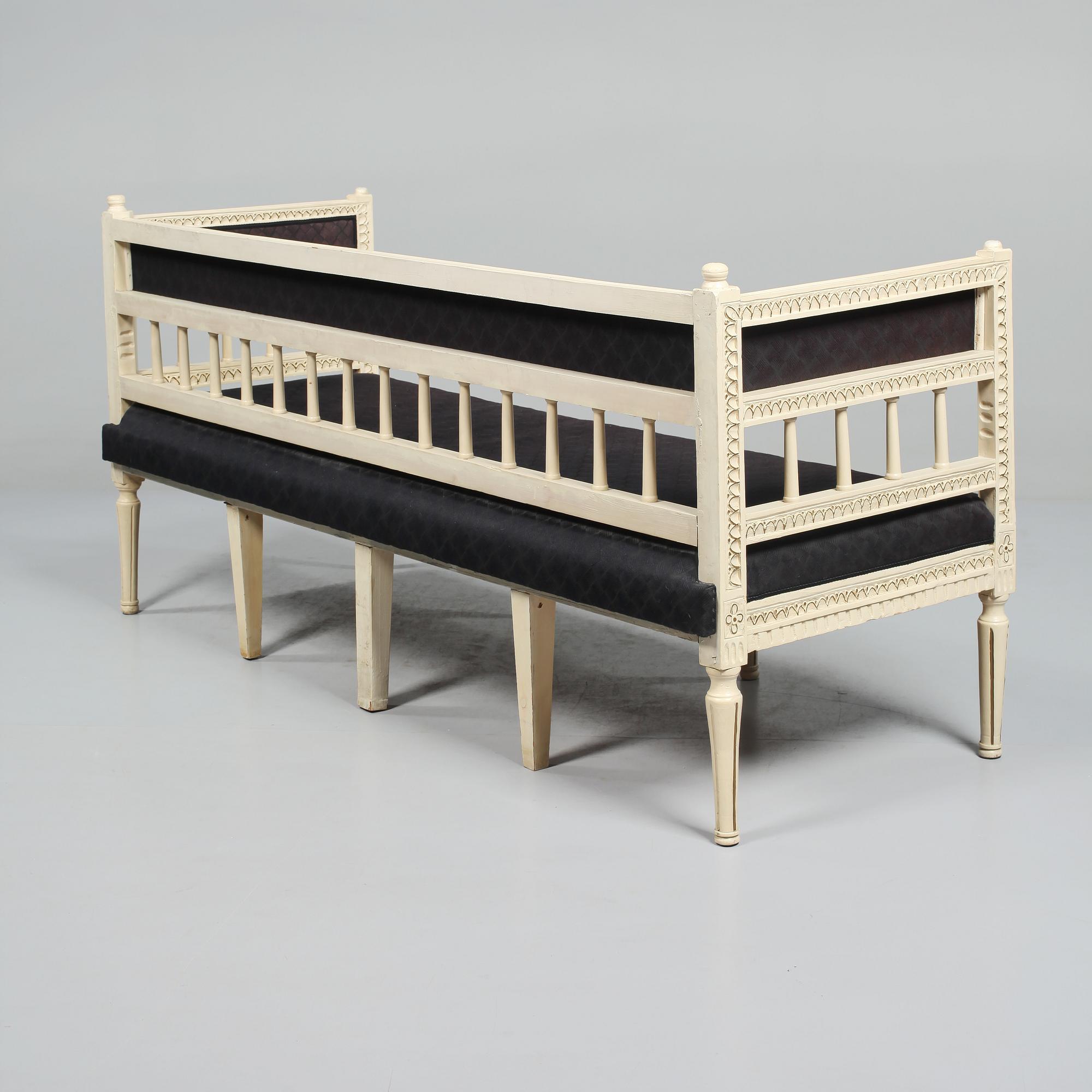 SOFFA, gustaviansk, 1800-talets första hälft.