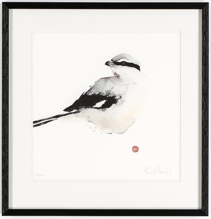 KARL MÅRTENS, färglitografi, signerad och numrerad 177/290.