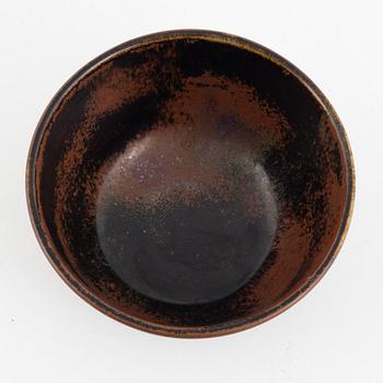 Stig Lindberg, a stoneware bowl, Gustavsberg Studio 1969.