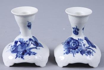 KAFFESERVIS, 43 delar, porslin, "Blå Blomst", Kongl. Dansk.