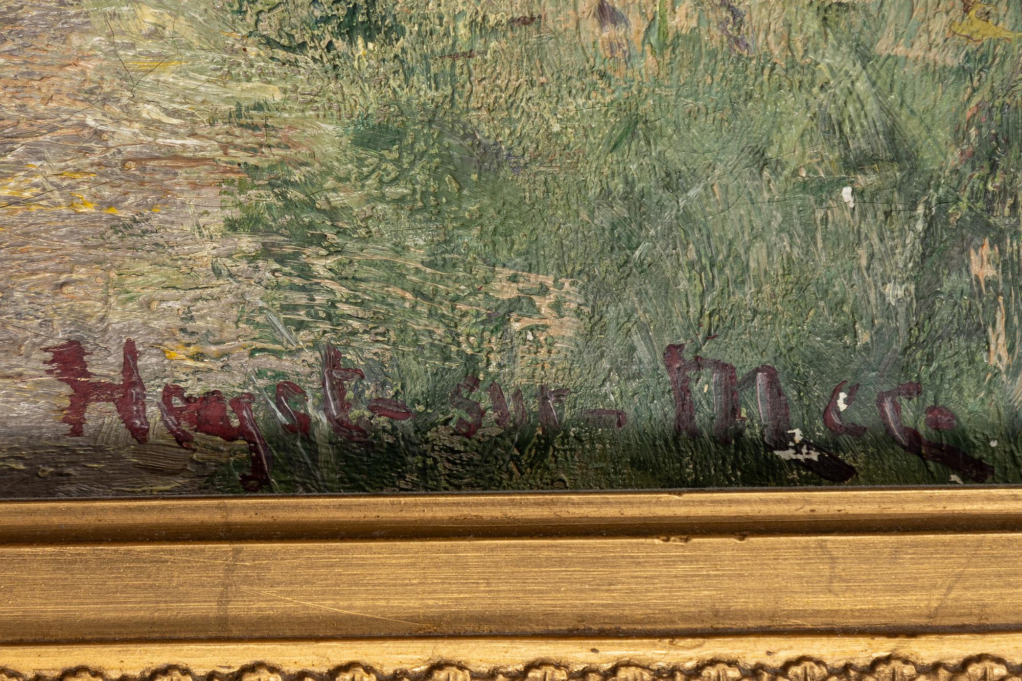 Edvard Westman, Landskap med kvarn, Danmark.