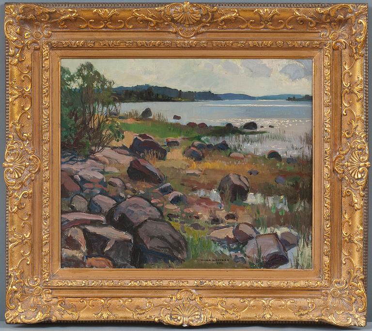 Wilho Sjöström, "STENIG STRAND".
