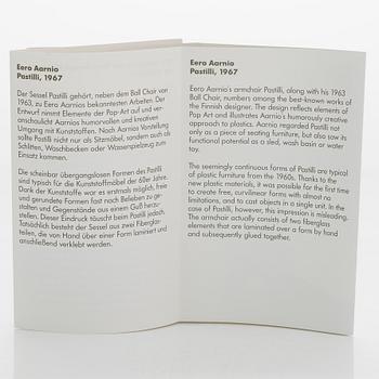 Eero Aarnio, miniatyyri, "Pastilli", Vitra Design Museum.