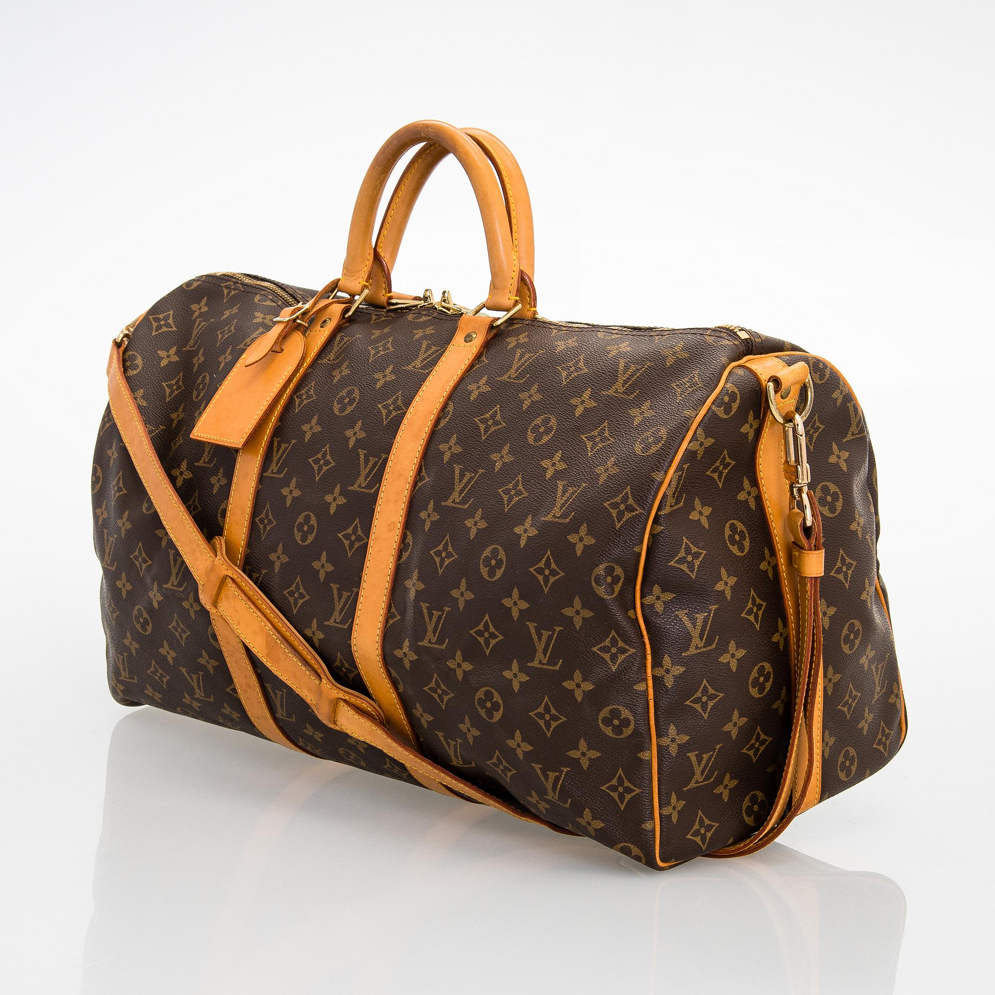 Louis Vuitton, "Keepall 50 Bandoulière", väska.