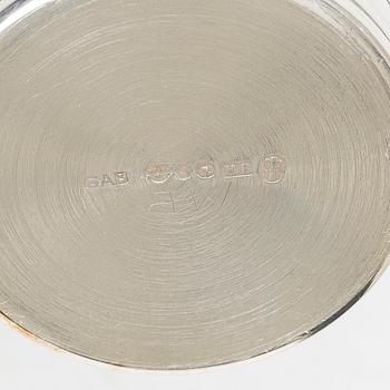 Bägare, 7 st, silver, GAB, 1900-tal.