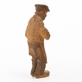 Axel Petersson Döderhultarn, Standing Man (From the Group Auction).