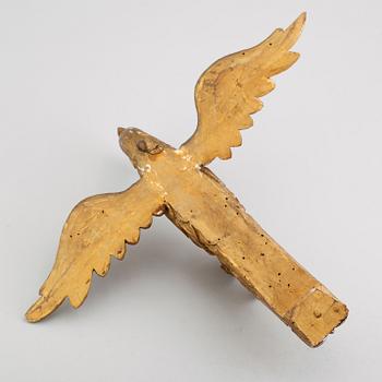SKULPTUR, skuret trä, 1700-/1800-tal.