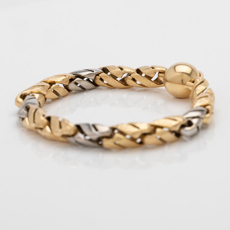 Armband 18k guld med en diamant, Per Borup Design, Danmark.