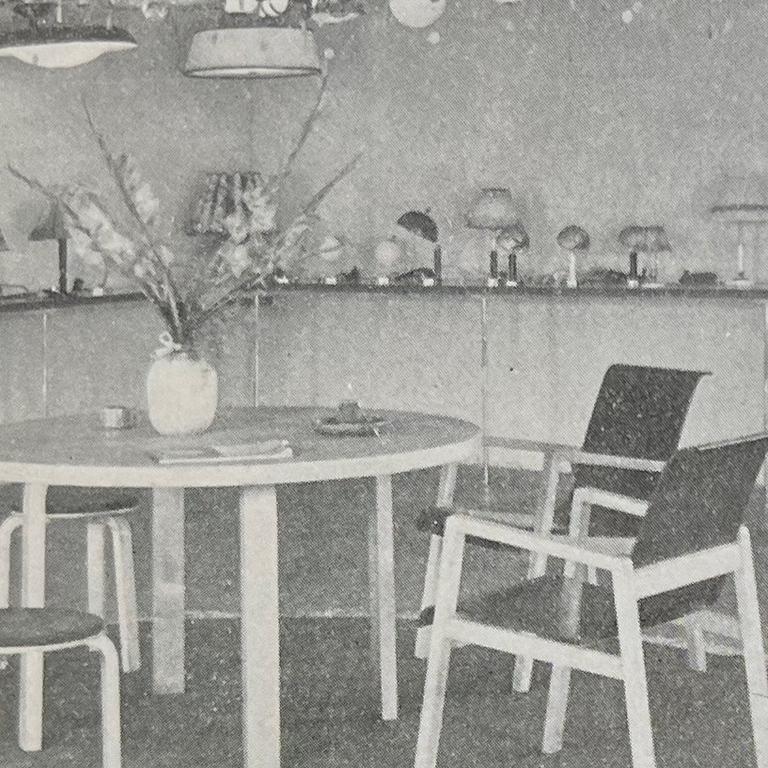 Boréns, a rare table lamp model 160, Borås, 1930s.