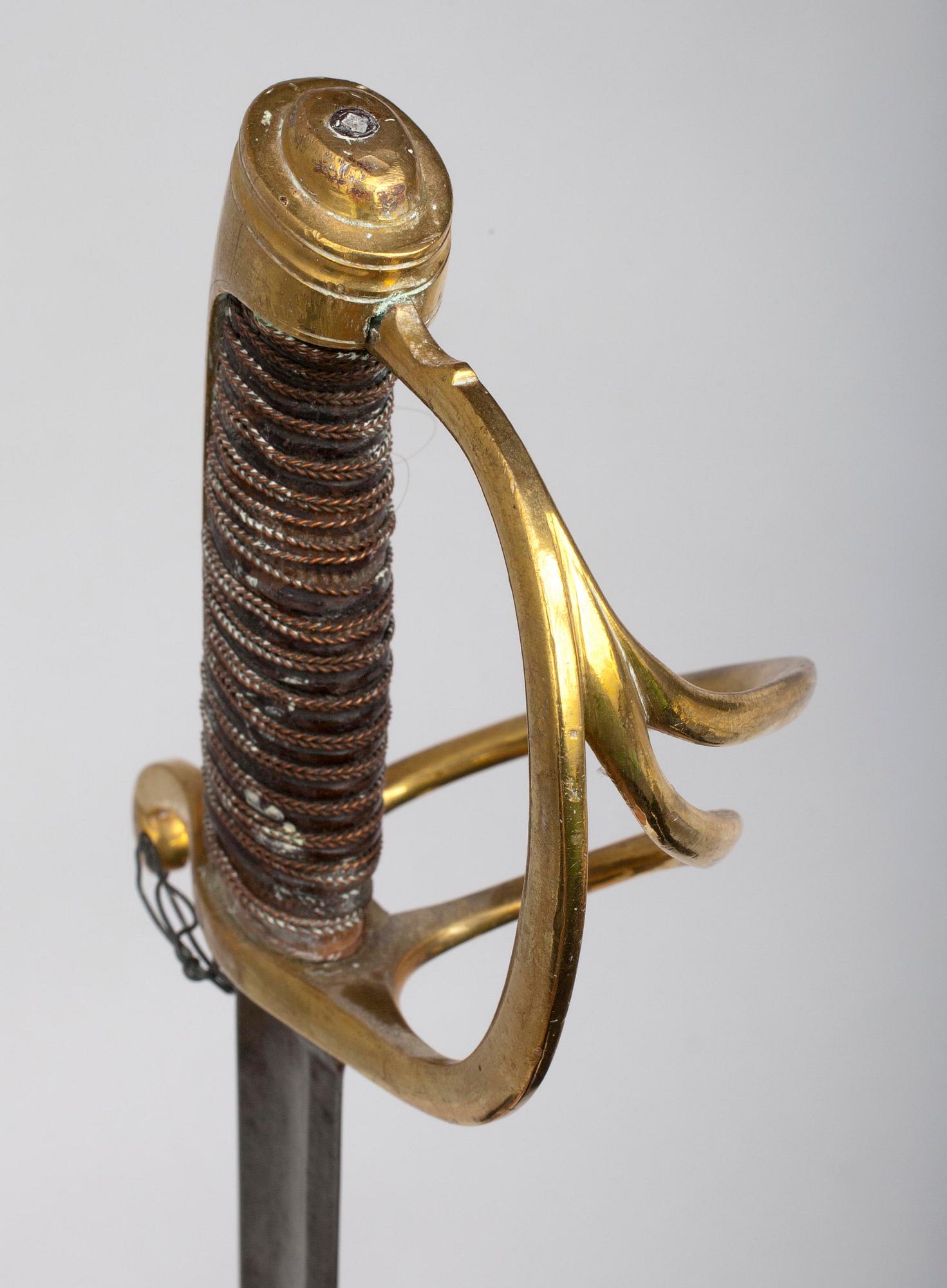 OFFICERSSABEL, 1800-tal.