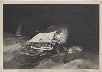 Roj Friberg, "Bilvrak II".