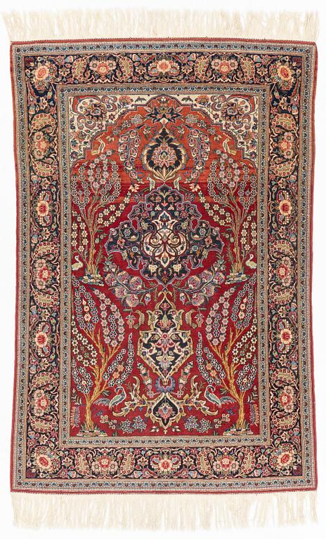 Matta, Keshan, ca 205 x 130 cm.