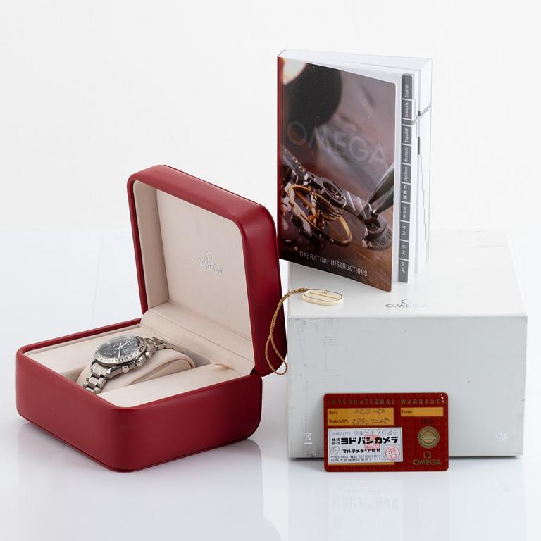 Omega, Speedmaster, Date, chronograph, wristwatch, 39 mm.