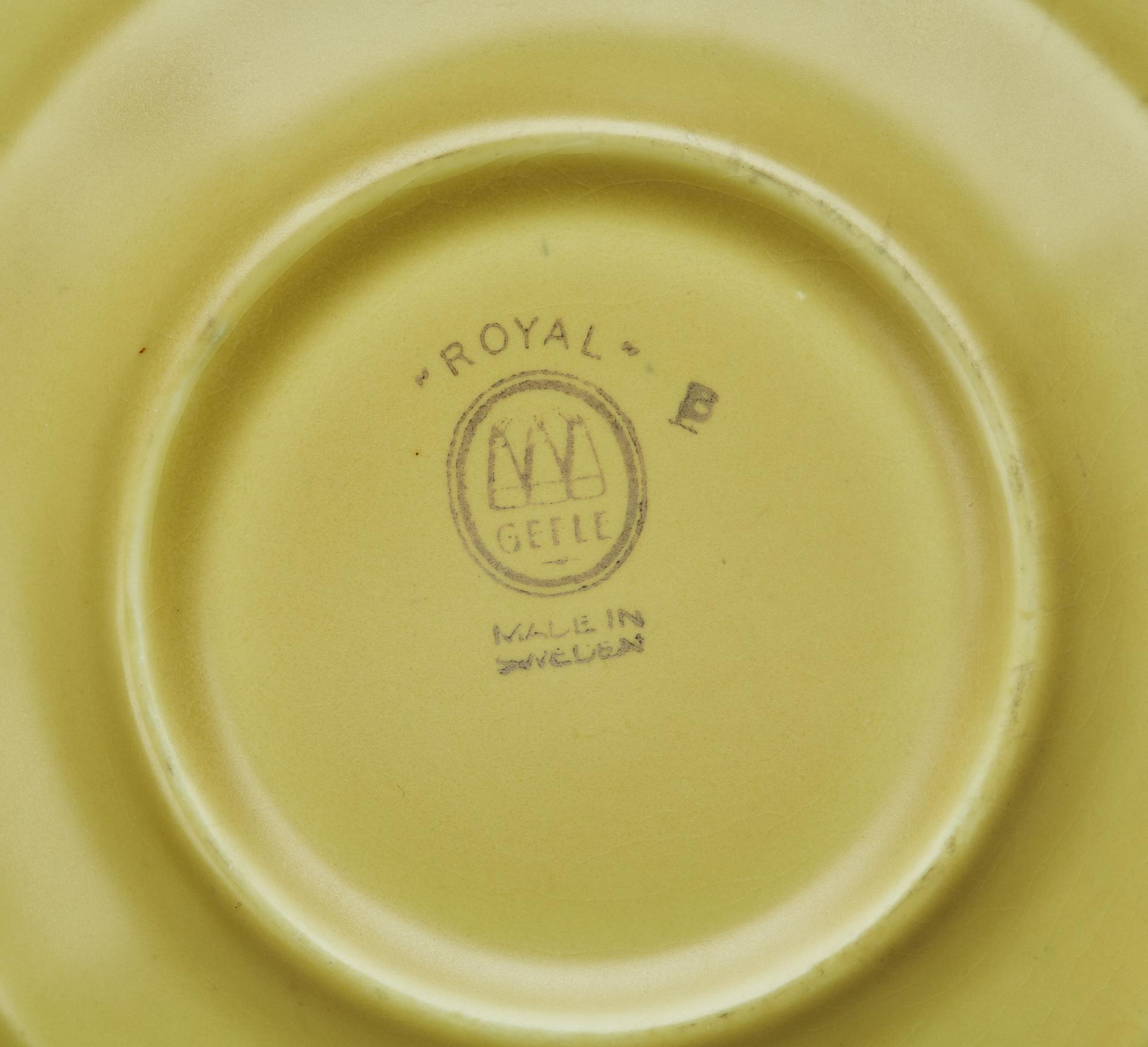 TEKOPPAR, 6 st, "Royal", Arthur Percy för Gefle.