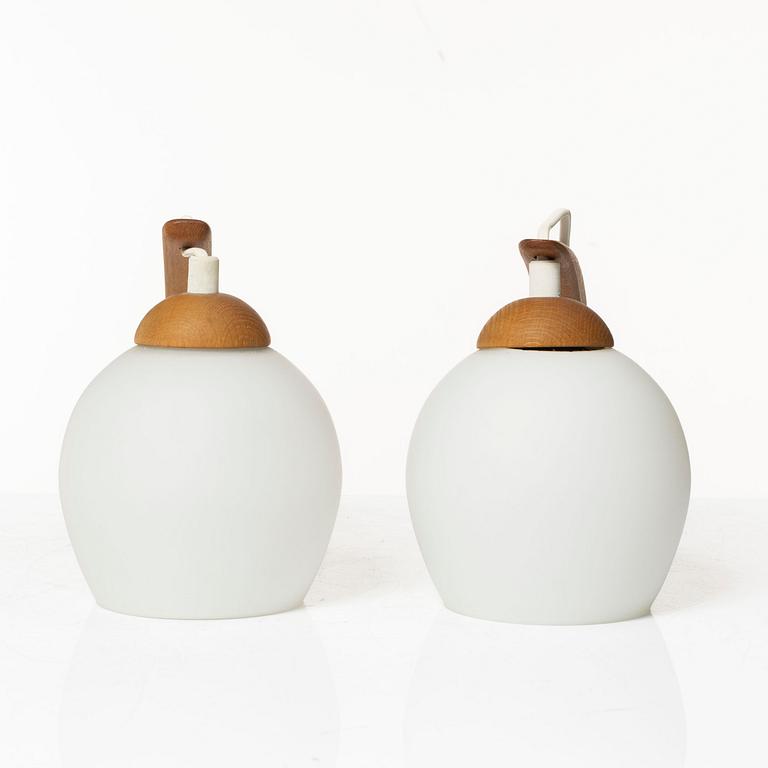 Uno & Östen Kristiansson, vägglampor, för Luxus, 1900-talets andra hälft.