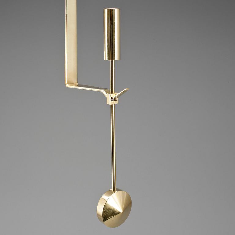 VÄGGLJUSSTAKAR, 4 st, Pierre Forsell, Skultuna.