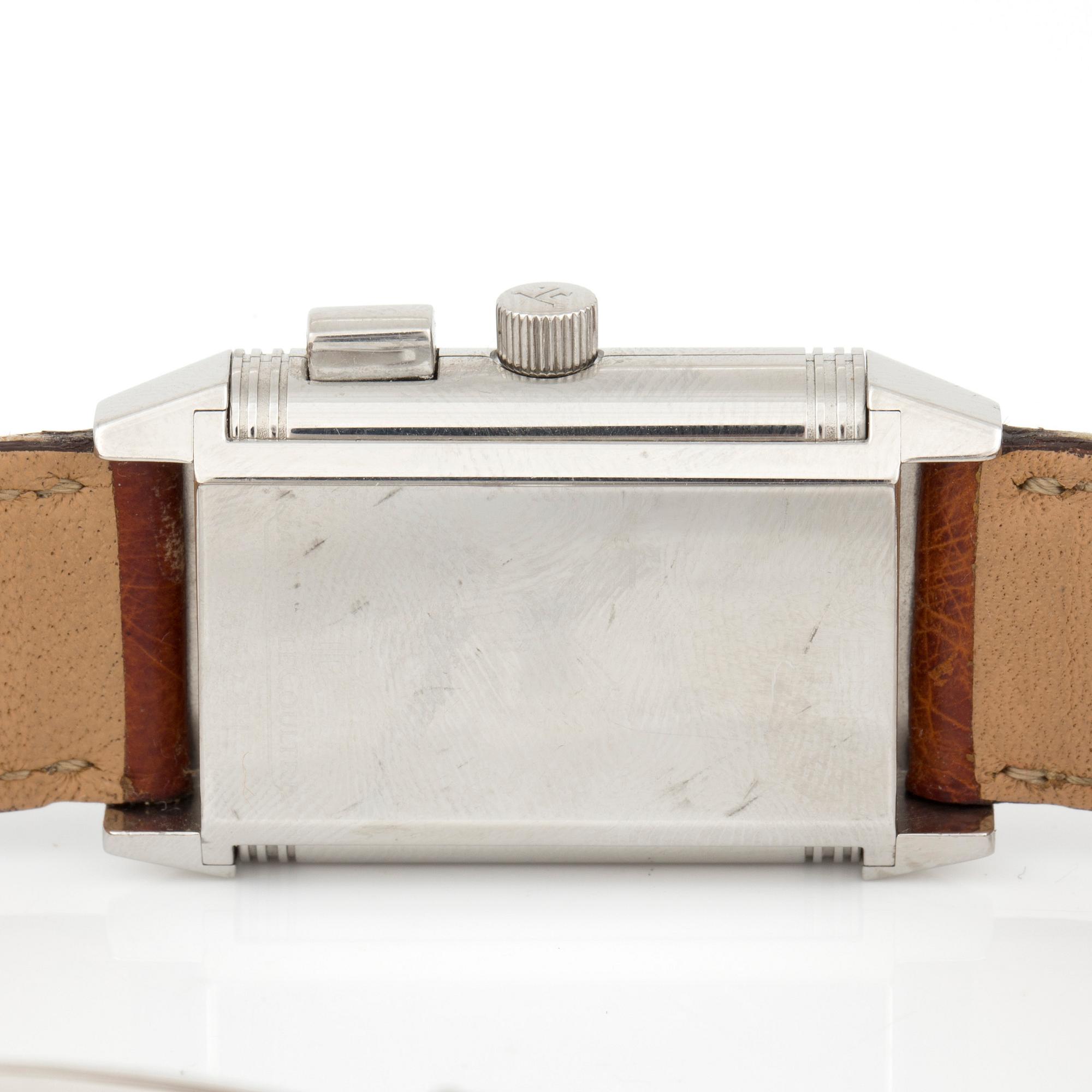 ARMBANDSUR, herr, "Reverso", Jaeger Le Coultre, Schweiz, ca 2000.