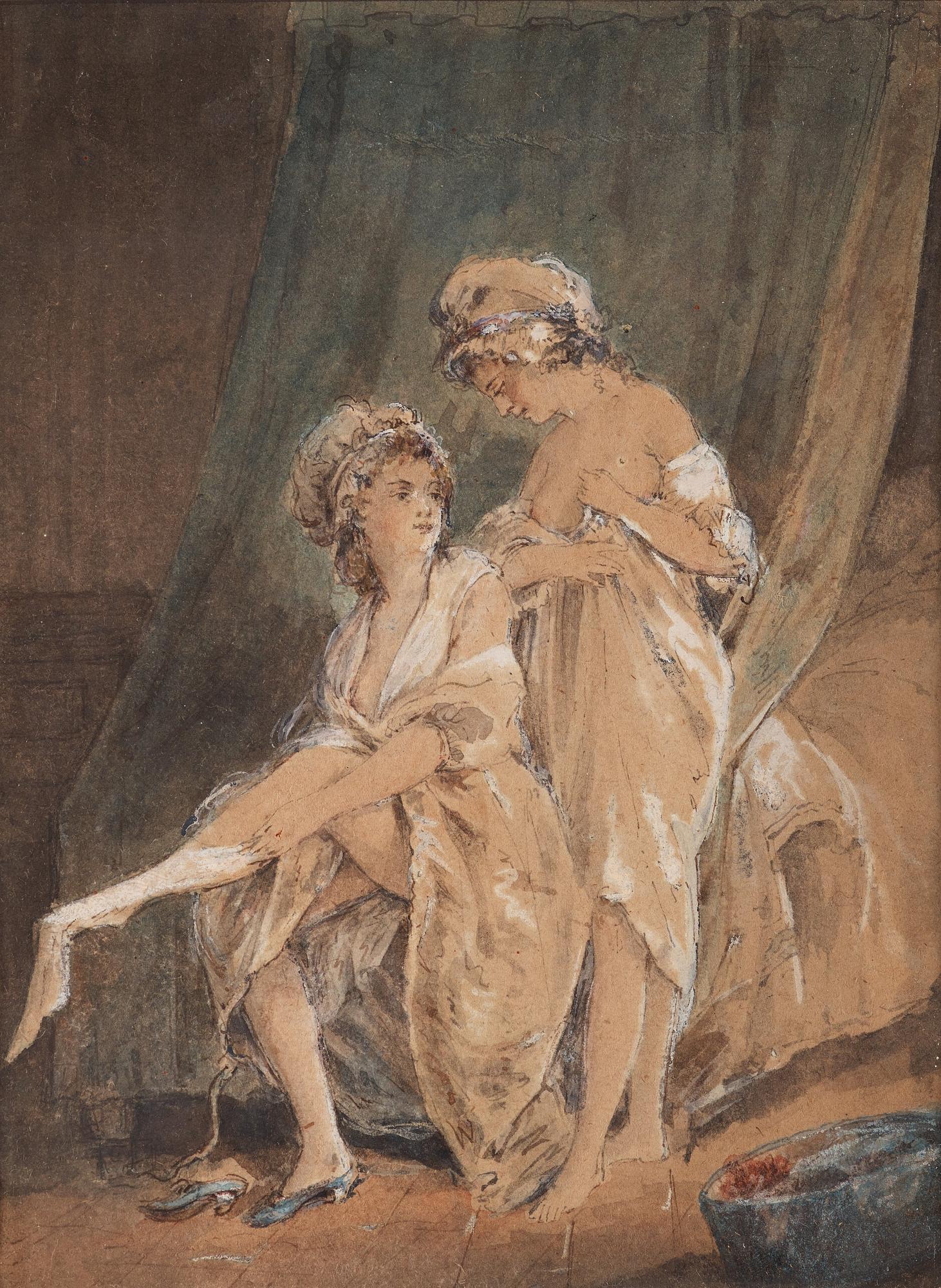 Niclas Lafrensen d.y., Morgontoiletten.