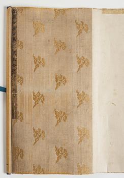 A long scroll painting after Zhao Yong (Zhao Zhongmu 1289-1369), ink and colour on paper and on silk, Qing dynasty.