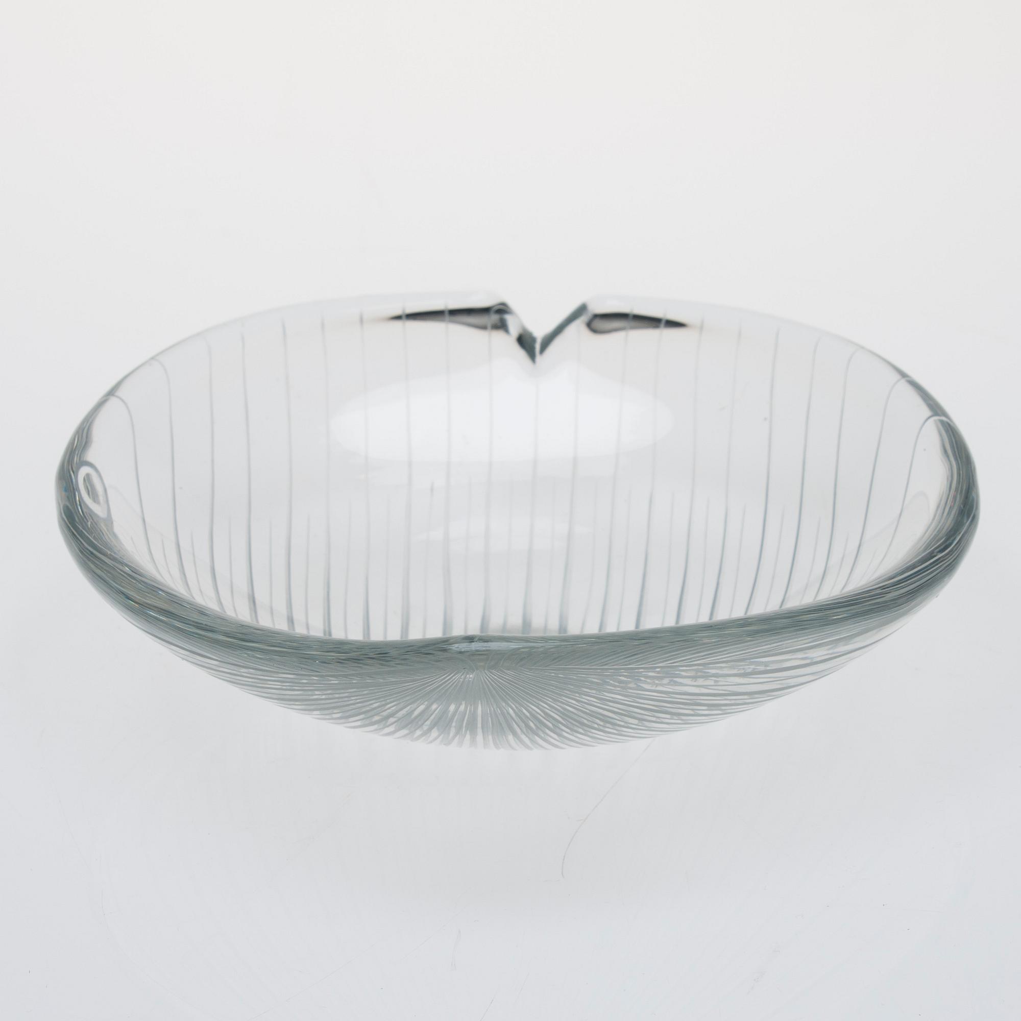 SKÅL, glas, 3343, signerad Tapio Wirkkala - Iittala, 1950-tal.