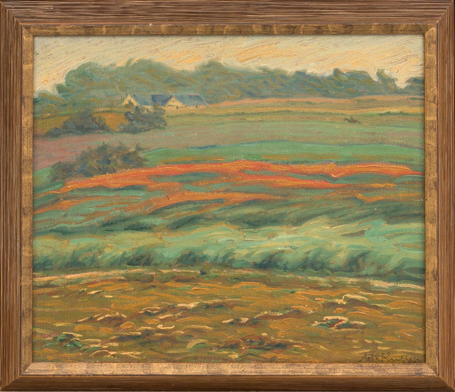 AXEL THEODOR KULLE, a signed and dated oilpainting on canvas.