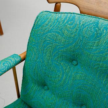 FÅTÖLJ samt SOFFA, "Skrindan", Kerstin Hörlin-Holmqvist,   OPE Möbler.