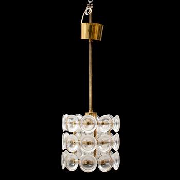 A second half of the 20th century ceiling light by Carl Fagerlund for Orrefors, model RD1846.