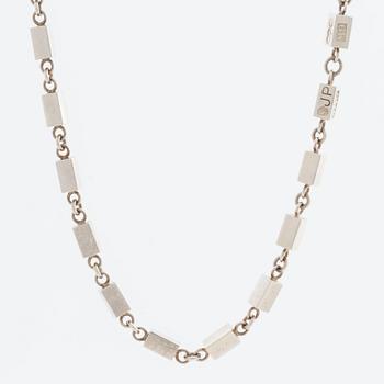 NECKLACE, silver, AMS Aarvo Saarela, 1962 1963 Enköping, Sweden.