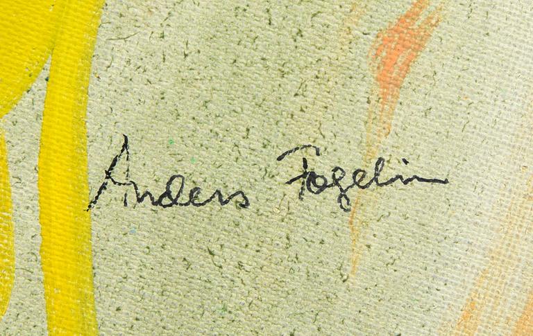 Anders Fogelin, Interior with piano.