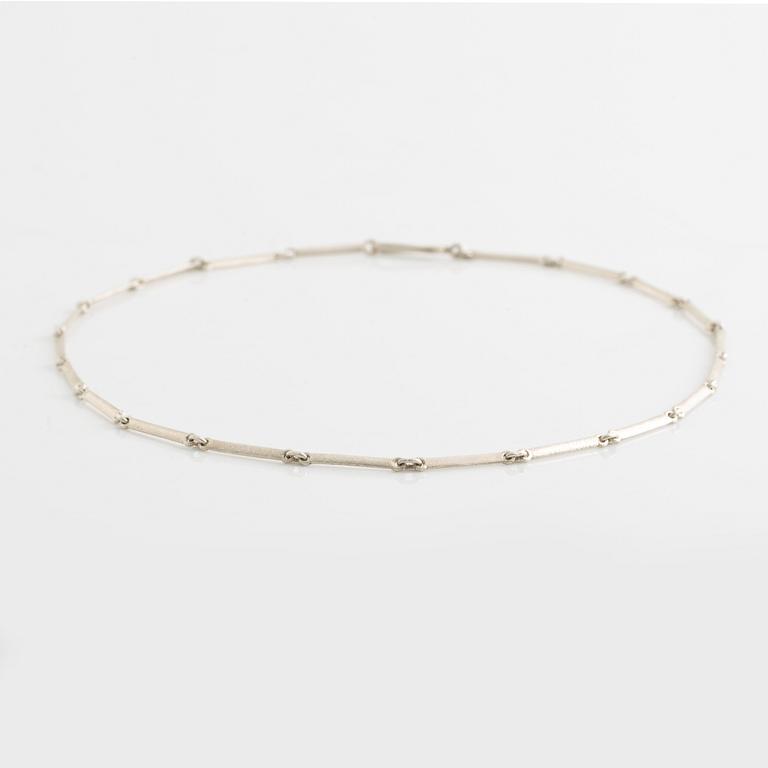 A Lapponia silver necklace.